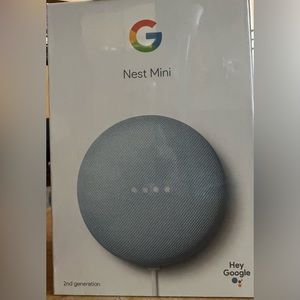 Google Nest Mini (2nd Generation) - Light Blue